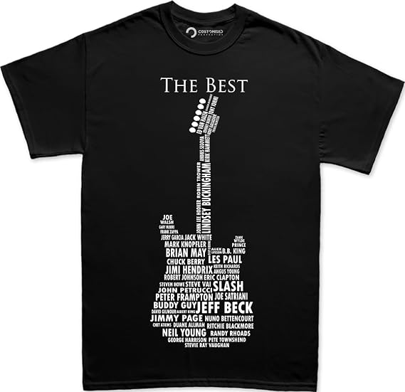 Guitar Legends 1959 American Standard T-Shirt - Men's Guitar T-Shirt - Rock Band Concert Tee
