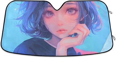 Anime Beauty Shield for car Windshield Sun Protection Sun Protector for car accesorios para coches M