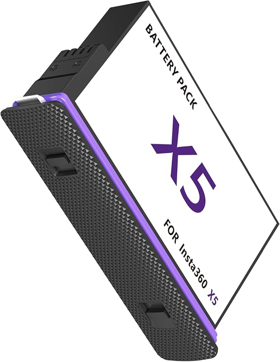 X5 Battery 2800mAh High Capacity 2 Pack for Insta360 X5