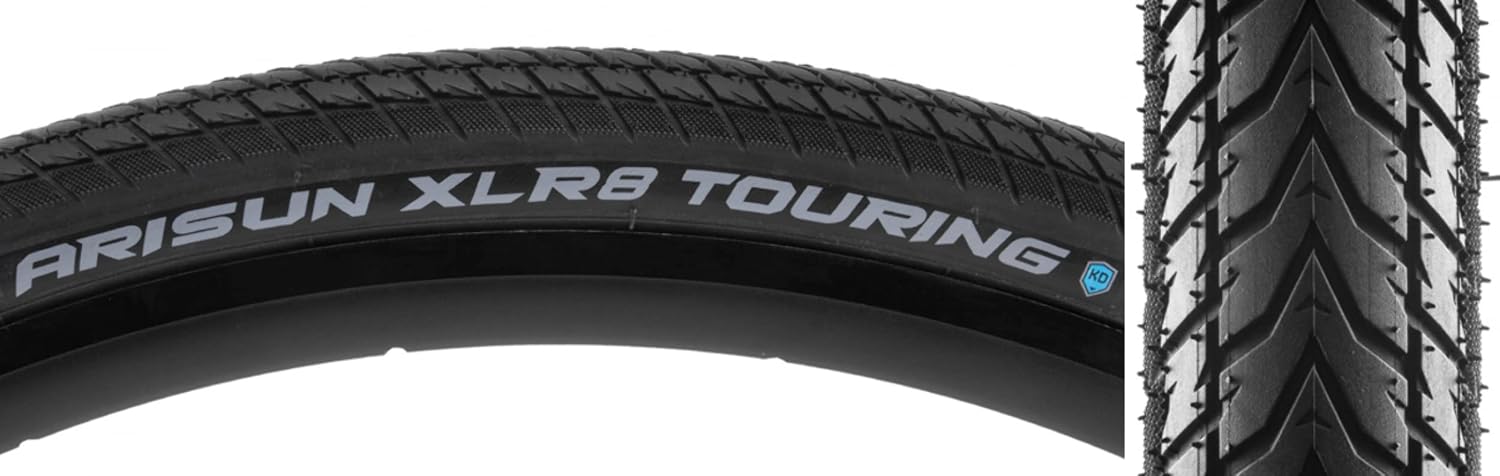 Arisun Tires XLR8 Touring 700 x 35 BlackReflective Wire60 KD - T070507