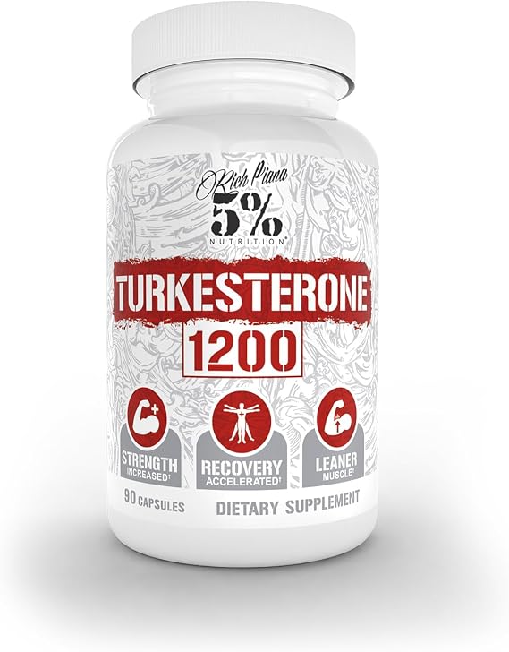 5% Nutrition Turkesterone 1200mg - Max Purity & Enhanced Absorption