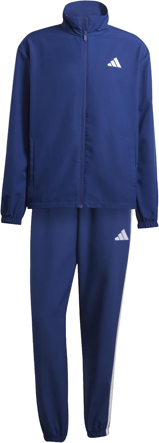 adidas Mens M 3S WV TT TS Suit