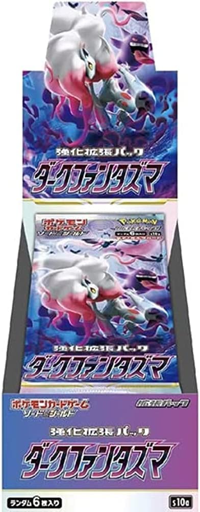 Pokemon Card Game Sword & Shield Booster Pack Dark Phantasma BOX