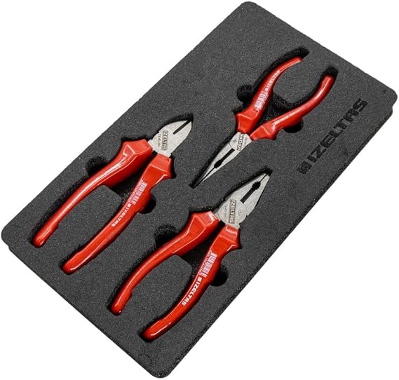 Izeltas Izeltaş Opaque Series 160 Mm Pliers Yankeeski Carburun Set 3 Pieces