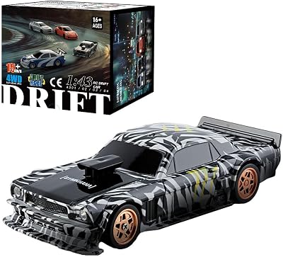 MINDKEEPS RC Drift Car for Adults, 143 Scale 2.4G 4WD Full Proportional Control Mini Electric Racing Drift Car with Lights Set, Ideal Gift for Racing Enthusiasts