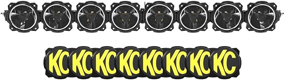 KC Hilites 50" Gravity TitanTM LED Light Bar - 8-Light