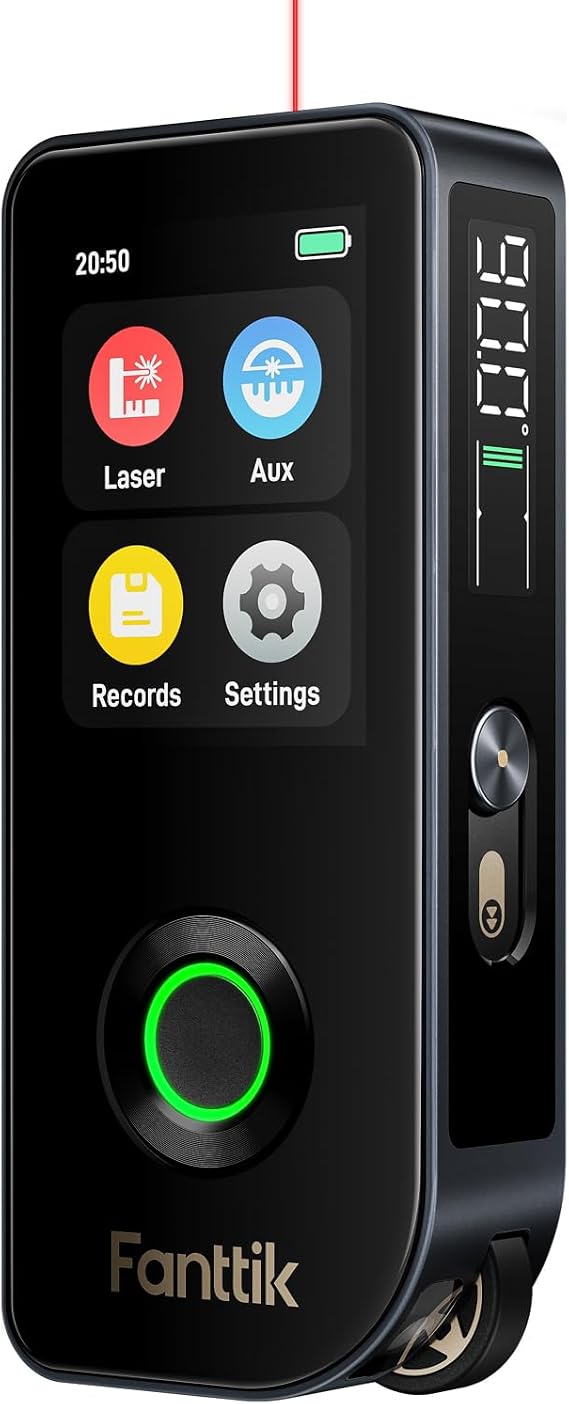 Fanttik A11 Ultra 3-in-1 Digital Laser Measure with Wheel Roller and Screen