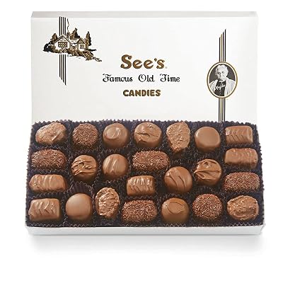 Sees Candies Milk Chocolate Soft Centers White Wrap