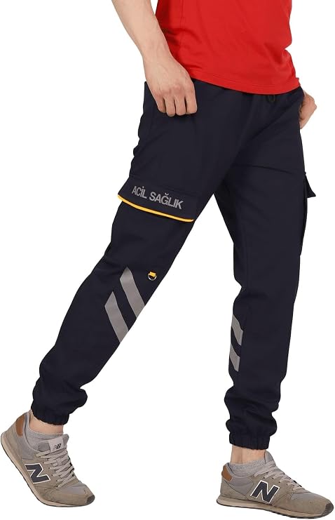 Jogger Paça Likralı 112 Acil Sağlık Pantolonu Unisex