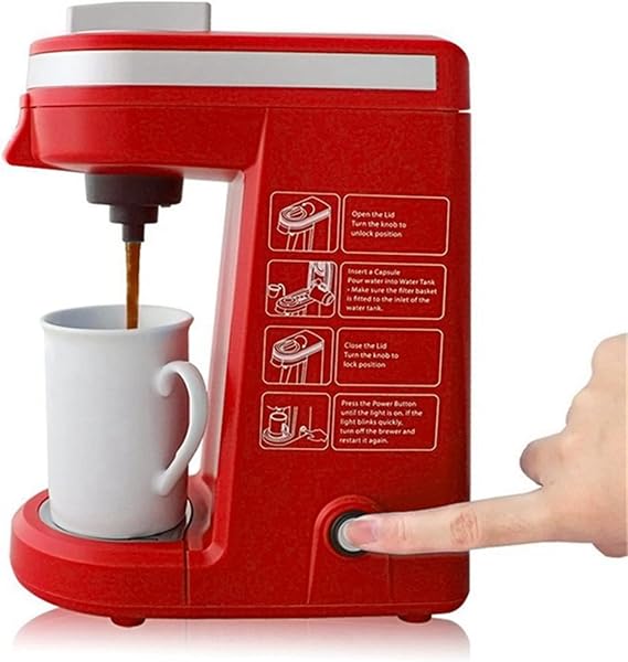 Coffee Machines Coffee Maker Home Single Cup Instant Capsule Single Serving Coffee Brewer