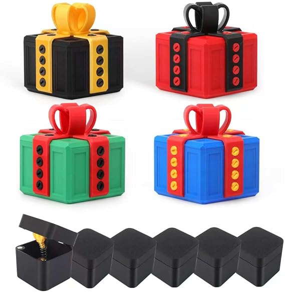 critigulf 10pcs Annoying Gift Box with Surprise Middle Finger, Funny Prank Gift Box