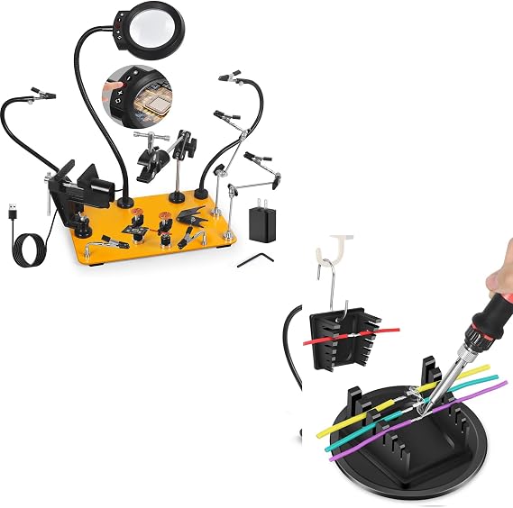 NOEVSBIG Helping Hands with Wire Holder