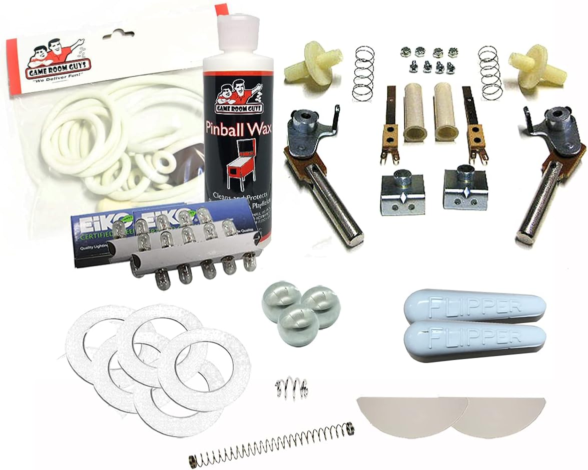Game Room Guys 1967 Williams Apollo Pinball White Premium Maintenance Kit