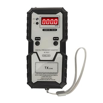 Remote Key Frequency Tester Digital IR Tester with LED Indicator for Car Door Access Control