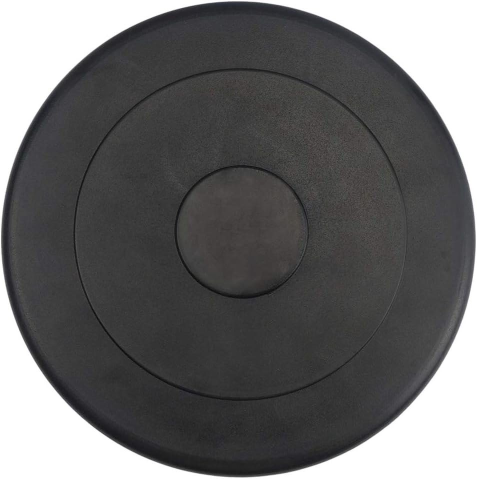 Kayak Valley Round Hatch Cover Fit for Chatham Poly Composite Elaho Valley Sea Kayak VCP Day Hatch Cover - 7.5 Inside Dia 9 Outside Dia Black