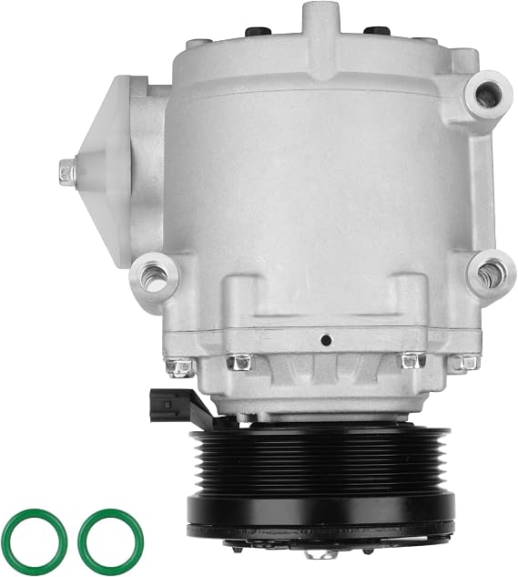 TadaMark Air Conditioner AC Compressor with Clutch Fit for Ford Crown Victoria 2003-2005, Fit for Ford E-150/E-250/E-350 Econoline Club Wagon & E-350/E-450/E-550 Econoline Super Duty & Explorer