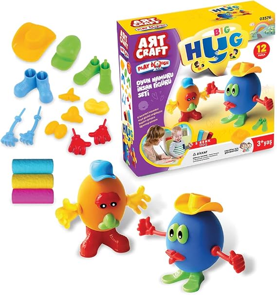 Dede 3576 Human Figure Play Dough Set 150gr