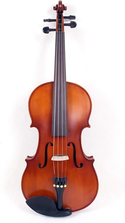 Yinfente Acoustic Violin Electric Violin 4/4 Full Size Violin 4 String Maple Spruce For Student,Violin For Beginners violin Case,Brazilwood Bow,Cable,Cleaning Cloth,Rosin,Bridge
