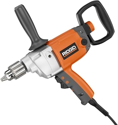 Ridgid R7122 Drill, 12-Inch Spade Handle Mud Mixer