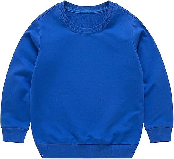 Girls Boys Solid T-Shirt Kids Long Sleeve Thin Pullover Toddler Baby Tops Blouse Casual Spring Fall Clothes