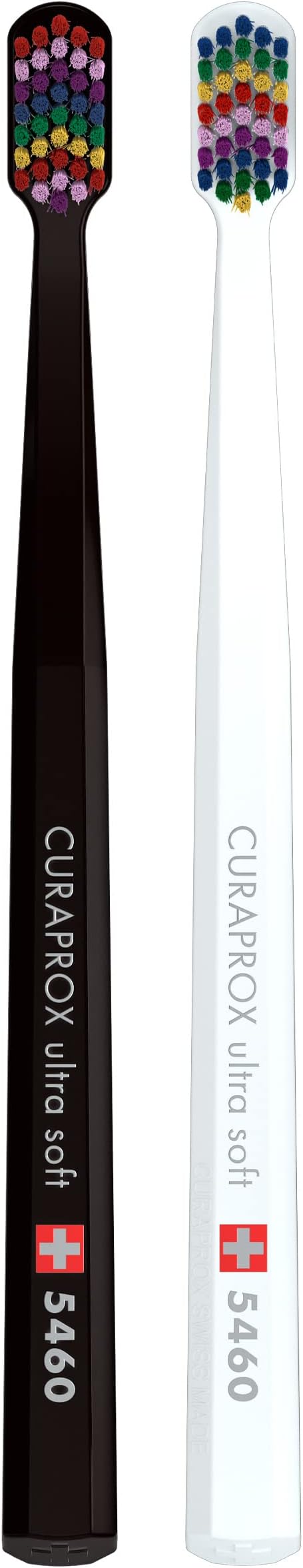 Curaprox CS 5460 El Diş Fırçası Ultra Yumuşak, Özel Sürüm: Happy Lil Teeth, 2 Adet, Yumuşak Diş Fırçası