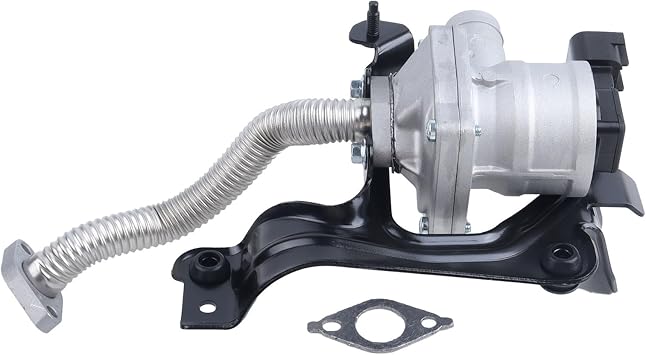 FEIDKS Secondary Air Injection Check Valve with Bracket & Gasket Compatible with Buick Lucerne Cadillac DTS, 2006-2011 4.6L V8 Petrol, 12619111