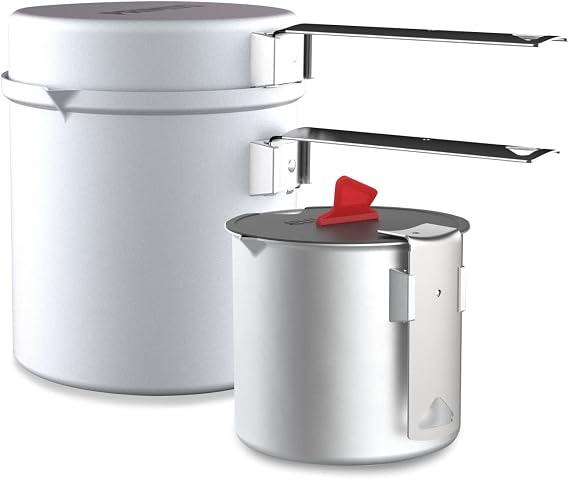 Primus Essential Trek Pot Set silver, 1,0 L + 0,6 L
