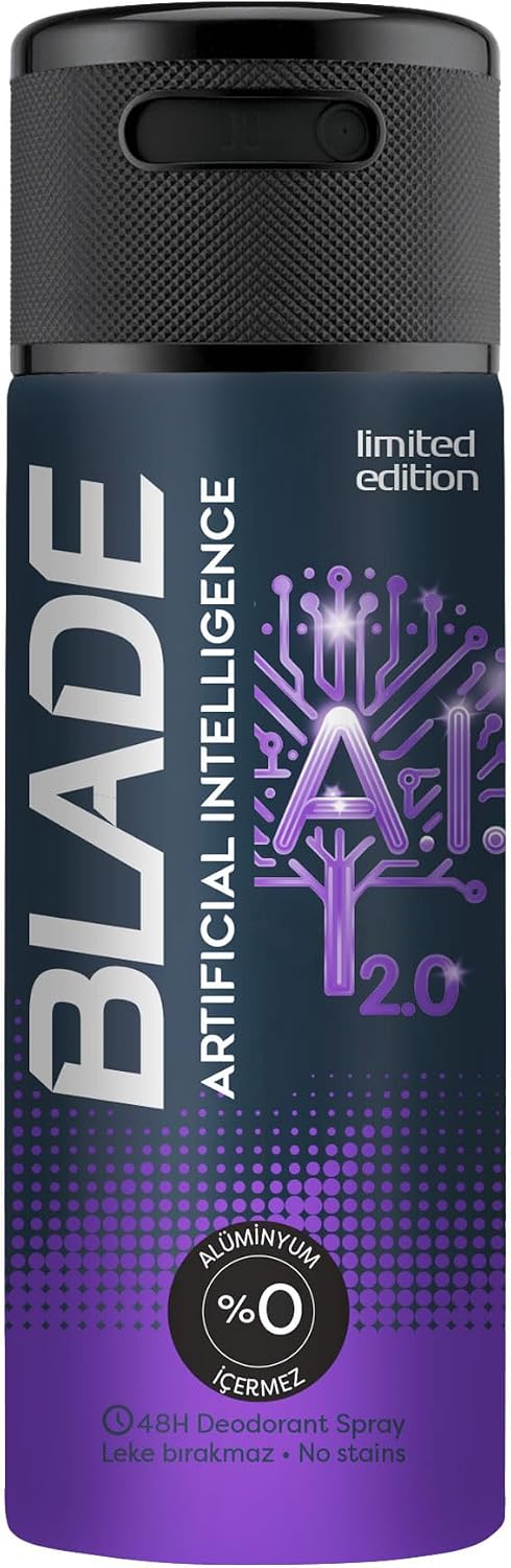 BLADE Ai Deodorant 2, 150 Milliliters