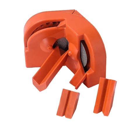 Portable Electric Drill Grinder & Tool Sharpener: Unleash DIY Creativity for Families with Power for 2-16mm Drills, Bits, Chainsaws - Bond in Home Workshops (8300 r/min) (Orange)