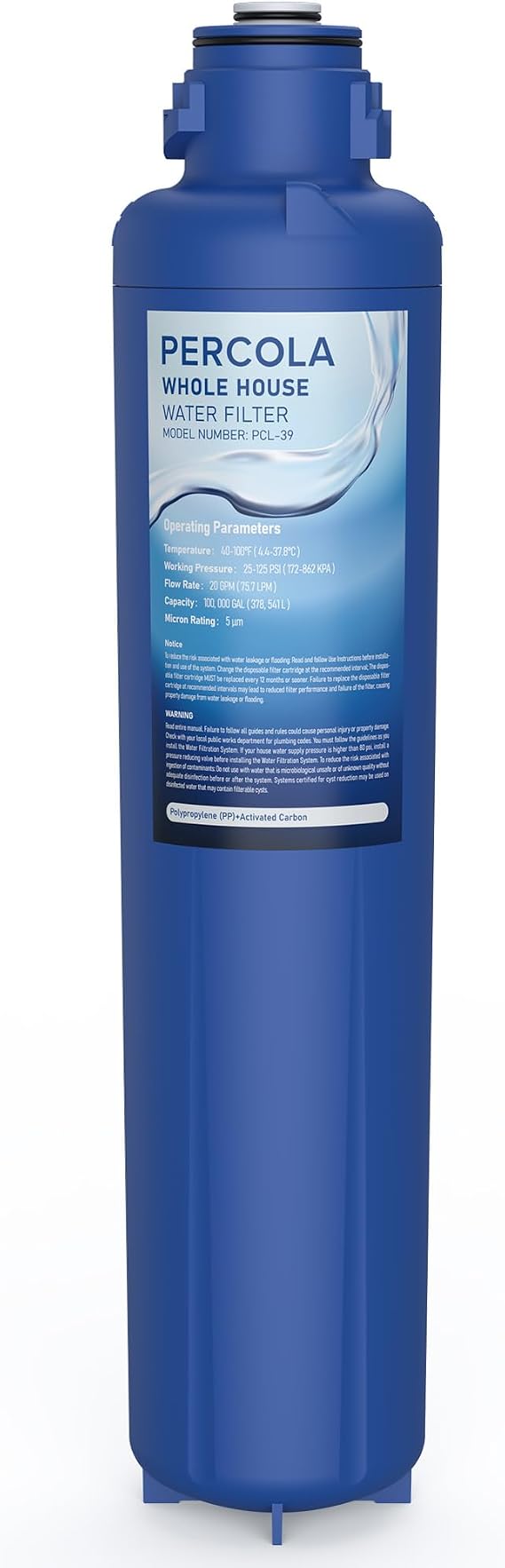 AP917HD Water Filter, 1-Pack | Compatible with Aqua-Pure AP917HD Whole House Sediment/CTO Replacement Filter For 3M Aqua-Pure AP903 System