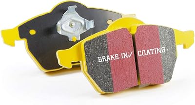 EBC Brakes Yellowstuff 4000 Series Street DP42133R to Fit BMW