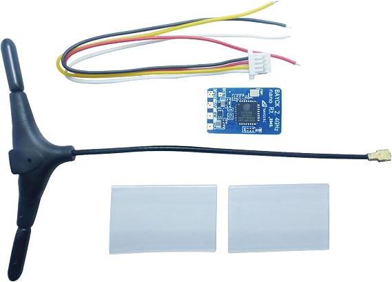 BAYCKRC ELRS 2.4GHz FPV Receiver ExpressLRS Nano Receiver for FPV Racing Drones and Micro Quadcopters