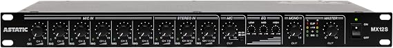Astatic by CAD Audio by CAD Audio MX12S 12-Channel Audio Mixer