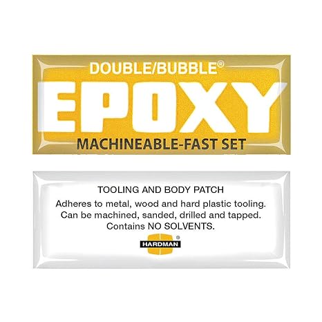 Epoxy, Machineable, Alum, 3.5g, PK10