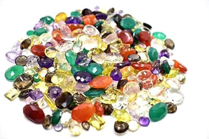 250+ Carats Loose Mixed Gems Wholesale Lot. Natural Faceted Semi Precious Gemstones. SHNAYA JEWELS Loose Gemstone