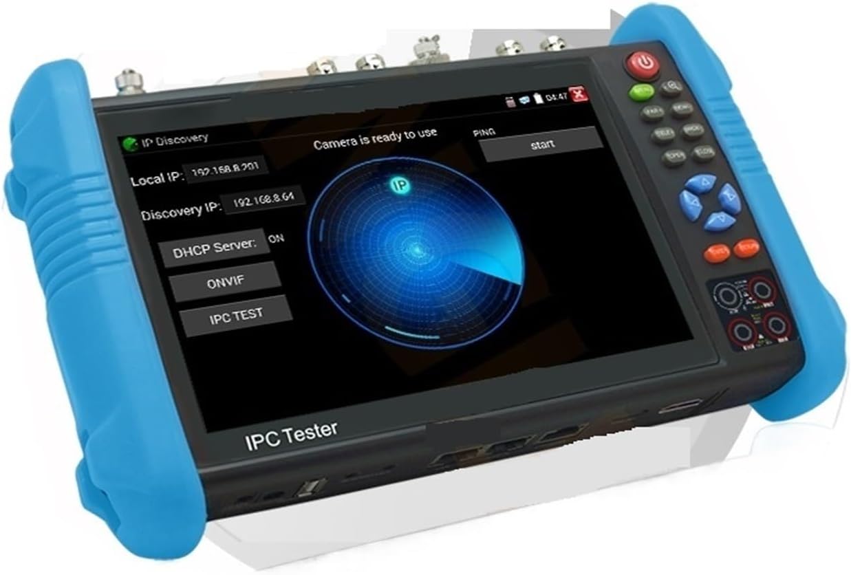 Ipc Tester Poe Ipc9800 Plus Video 4k Hd Cctv Tester Ip And Coaxial Tester Rj45 IP Camera Tester 7inch Cftv Test SDI,One-Click DetectionIPC-9800CMADHS