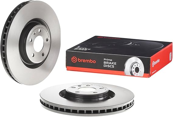 Brembo 09.B971.11 UV Coated Pillar Vented Front Brake Rotor AUDI/AUDI (FAW)/VW (SVW) OE# 4G0615301A