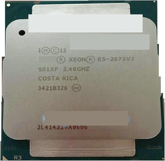 CPU E5-2673 V3 Original Xeon QS Version E5 2673V3 12-CORES Processor E5-2673V3 2.4GHZ 30MB CPU E5 2673 V3 LGA2011-3 Processing Unit