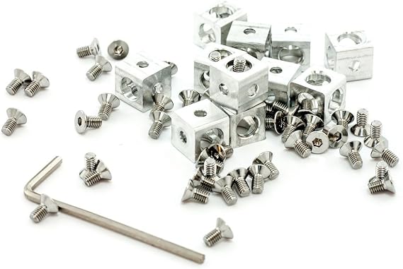 Corner Cube Clear (10x10x10mm) 12pcs