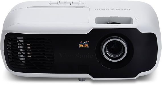 ViewSonic PA502S 3500 Lumens High Brightness SVGA Projector for Home and Office with HDMI and Optical Zoom,Black/white