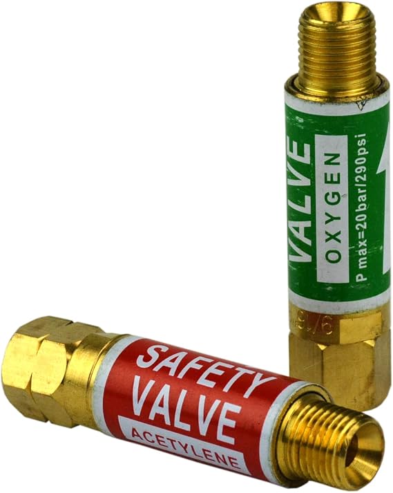 Hot Max 24010 Flashback Arrestor Set, Regulator End