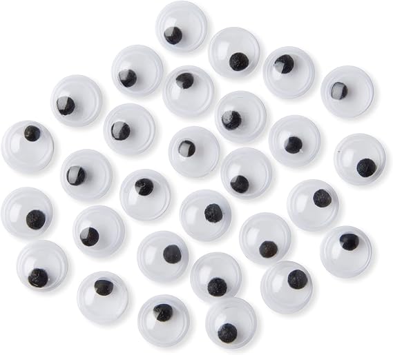 Creatology Flat Back Wiggle Eyes Value Pack