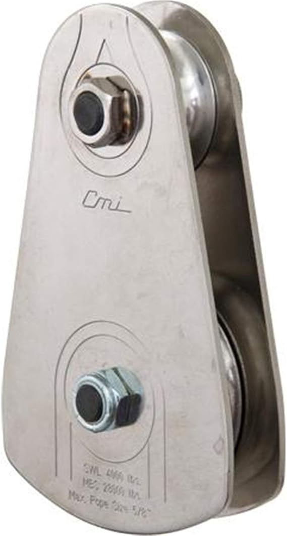 CMI Arborist Pulley 5/8" Rope