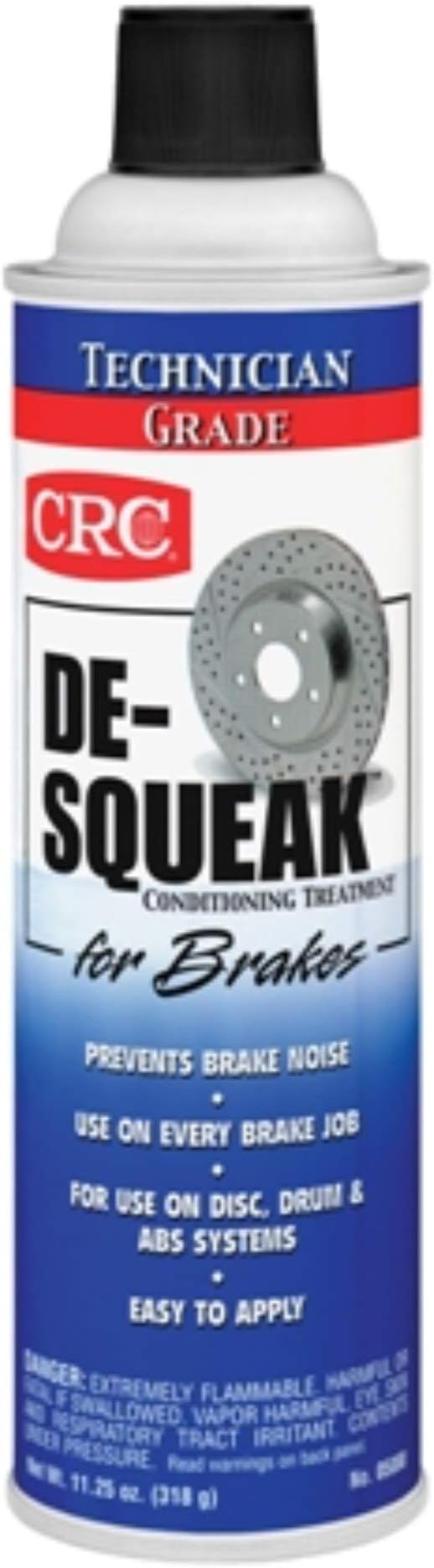 CRC 05080 De-Squeak Brake Conditioning Treatment - 11.25 Wt Oz