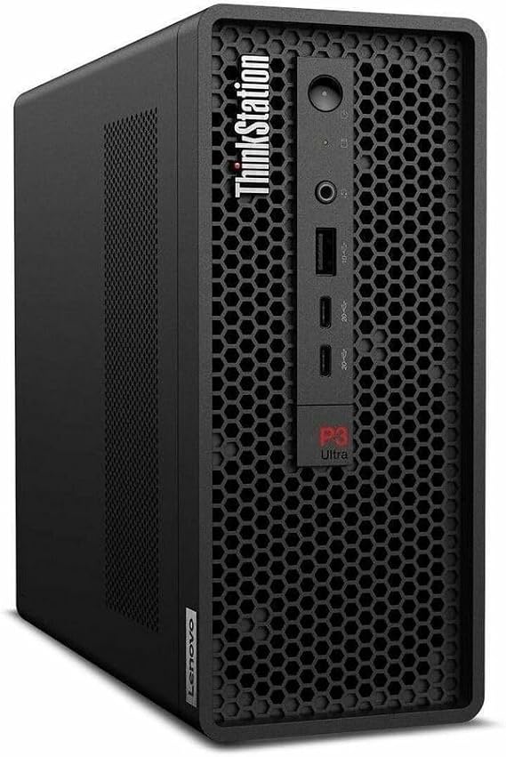 Lenovo ThinkStation P3 Ultra Gen 2 30J50032US Workstation - 1 x Intel Core Ultra 7 2nd Gen 265 - vPro Technology - 32 GB - 512 GB SSD - Small Form Factor - Black