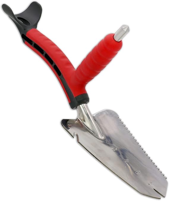 Roamwild Multi-Digger Dual Grip Garden Hand Trowel (Garden Hand Trowel)