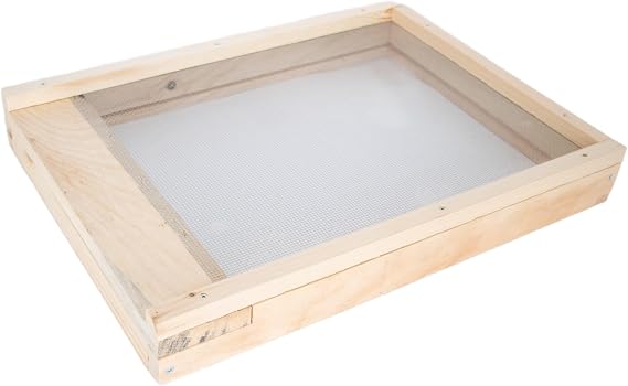 Lehman's Stoney Acres Beekeeping Screen Base, Assembled, for 10 Frame Honeybee Hive Beehive, Amish Made