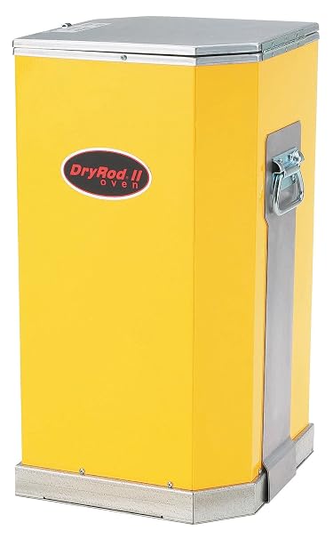 PHOENIX VITAL LIFE 1205521 Dry Rod Portable Electrode Oven, Type 5 with Handles and Thermometer, 50 lbs Capacity, 120V/240V, 8" Diameter, 19-3/4" Length