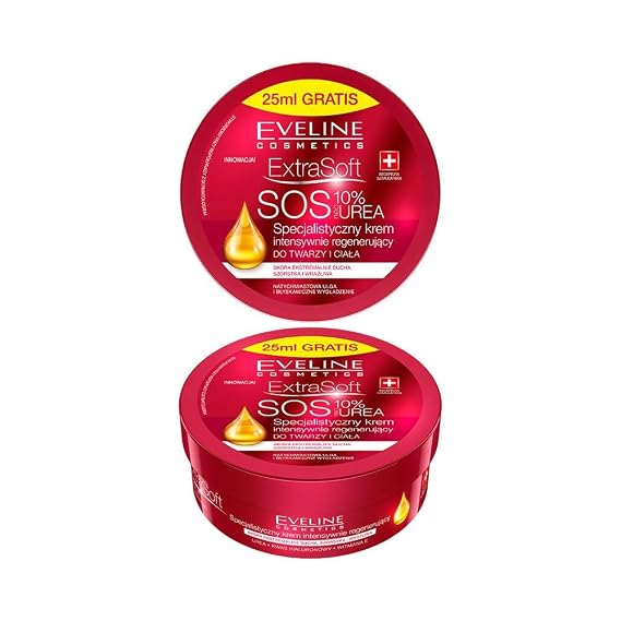 Eveline Cosmetics Soft Sos 10% Urea Face&body Cream 175ml