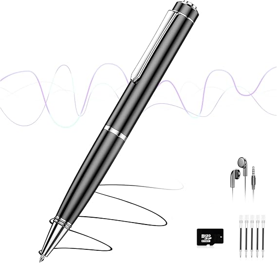 72GB Digital Voice Recorder, Audio Recording Device with 25H Battery Life, Playback & Voice Activated Recorder, Tape Recorder with AI Noise Reduction for Meetings/Lectures/Interviews